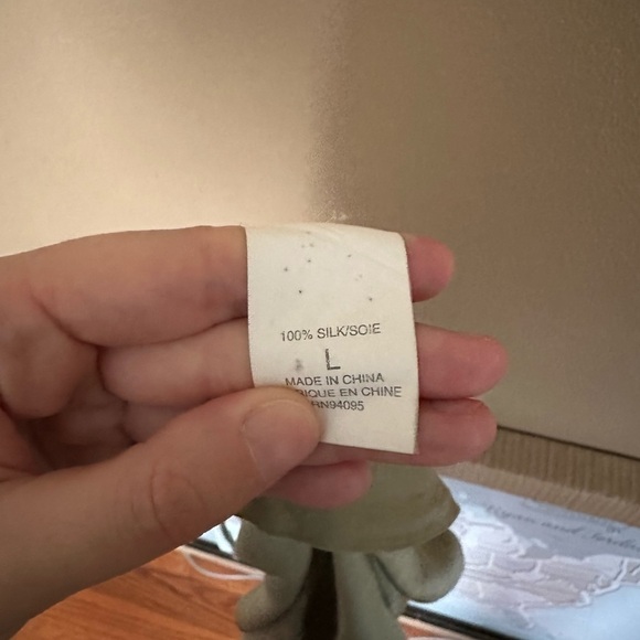 GO by Go Silk Sage Trousers Size L - Picture 5 of 11